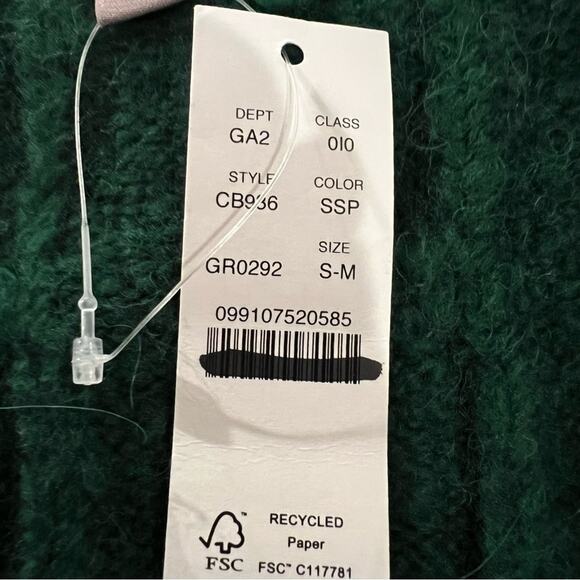 J. Crew Green Cable Knit Cardigan - Picture 3 of 5